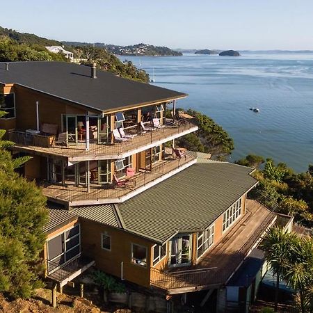 Cliff Edge By The Sea Villa Paihia Exteriör bild