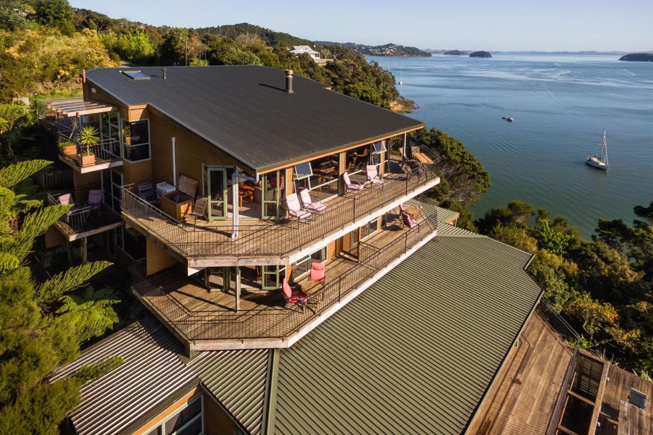 Cliff Edge By The Sea Villa Paihia Exteriör bild